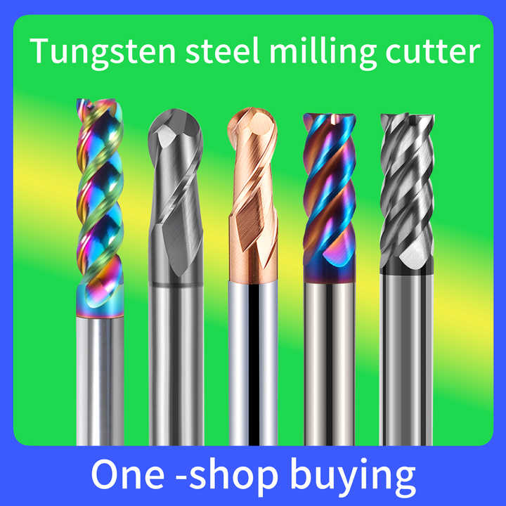 55 degree tungsten steel milling cutter 4edge CNC machining center