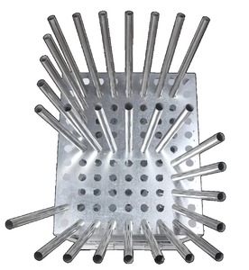Supports métalliques professionnels à tir unique pour feux d'artifice, pétards, bougies romaines, mines, coquilles de spectacle sans fumée et inoffensives pour spectacles - Product Image 4