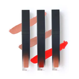 Ink Velvet Magic Lip Lipstick Brush Cambio de color Tubos de brillo con embalaje personalizado Máquina para hacer encendedores