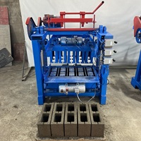 YZ4-35再生塑料制砖机泥浆再生塑料砖土坯粘土制砖机在乌干达销售