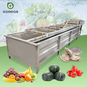 Nettoyeur automatique de cerises à bulles d'air pour salade de pommes de terre Laveuse de petits fruits et légumes Laveuse et machine à laver - Product Image 1