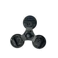 Support de tablette pour voiture VINmounts à triple ventouse pour pare-brise, tableau de bord, fenêtre, rotation à 360 degrés, montage à vis 1/4 "-20 - Noir poudré