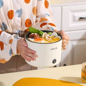 Casserole électrique multifonctionnelle antiadhésive avec couvercle en verre trempé et cuiseur vapeur, capacité de 1,2 <span class=keywords><strong>L</strong></span> pour usage domestique - Product Image 3