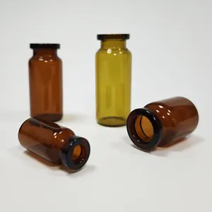 2ml 3ml 5ml 8ml 10ml borosilikat cam şişe sıvı ve toz için açık kehribar enjeksiyon cam şişeler