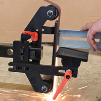 Ponceuse à bande circulaire et à arc, machine de polissage et de meulage, ponceuse de table pour le travail du bois