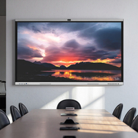 Tableau interactif intelligent LCD IKinor 65 pouces avec écran tactile capacitif pour les écoles et l'éducation (Android et Windows)