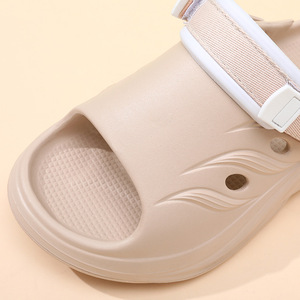 Sandalias de Verano para Hombre, para Exteriores, con Suela Gruesa Antideslizante, Transpirables, de Una Sola Tira, Sensación de Caminar sobre Nubes, Resistentes al Desgaste, para la Playa - Product Image 3