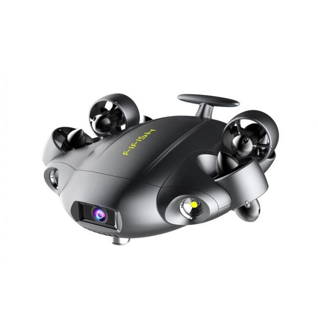 Warehouse New Arrival Fifish V6 Expert Multi-functional Underwater Drone Six Thruster Diving Drone V6 ROV 4K UHD VR Flight