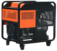 AEROBS 12kW 13kW Dieselgenerator 15kVA 16kVA Stromaggregat V-Twin Doppelzylinder Luftgekühlter Tragbarer Dieselgenerator Elektrisch Startbar