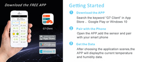 Monitor de refrigerador IOT 2 juegos Sensor de temperatura inalámbrico industrial Iot Gateway industrial Tempe Logger - Product Image 5