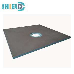 Ligne de production de receveur de <span class=keywords><strong>douche</strong></span> en mousse <span class=keywords><strong>Wedi</strong></span> Quality Square XPS avec carrelage, installation facile et prête pour le sol de la salle de bain - Product Image 1