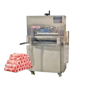 Electric Automatic Single/Double-Knife Frozen Meat And Bacon Sausage Slicing Machine