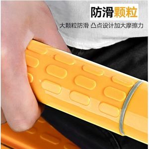 Tabouret de douche en nylon Wolverhampton jaune et blanc, capacité de 300 lb, chaise de bain antidérapante pour la sécurité des personnes âgées - Product Image 2