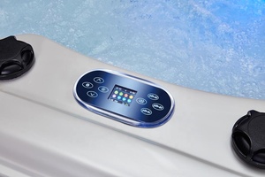 5 persone colorate luce LED festa della famiglia cascata uso della casa all'aperto spa vasca idromassaggio - Product Image 4