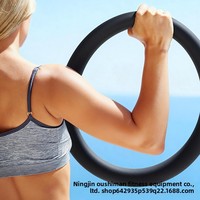 Anneau de musculation en fonte brillante écologique et durable, accessoire flexible pour le renforcement des mains, pour usage quotidien en studio et à domicile, unisexe