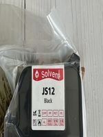 Séchage rapide de couleur noire pour cartouche d'encre JS10 JS12 pour imprimante à jet d'encre portative