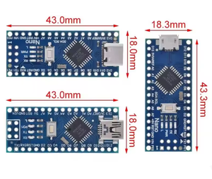 Mini USB Typ C <span class=keywords><strong>Micro</strong></span> USB Nano V3.0 ATMEGA328P Entwicklungs karte mit BT-kompatiblem Nano <span class=keywords><strong>Controller</strong></span> CH340 Treiber modul 16MHz - Product Image 4