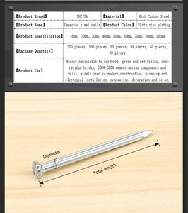 High Precision Round Head Common Steel Nails Factory Automatic Galvanized Woodworking <b>Fasteners</b> - Product Image 5