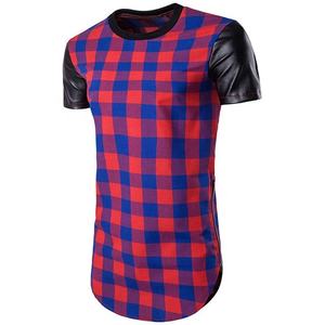 O neck plain wholesale t shirt % pima cotton - Product Image 3