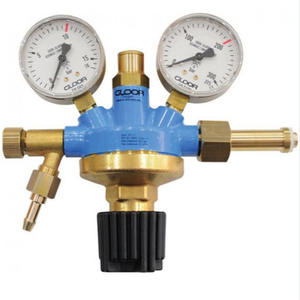 Regulador de Presión Alemán para Oxígeno y Argón GLOOR para Acetileno y Oxígeno, Regulador de Calidad Premium - Product Image 1