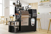 Tostadora de café à gaz 1kg 2kg 3kg 6kg 20kg – Machine à torréfier les grains de café