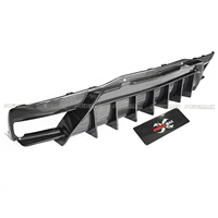 Diffuseur de pare-chocs arrière en fibre de carbone style 5vm pour Corvette C8 Z51 Stingray 2020 et plus