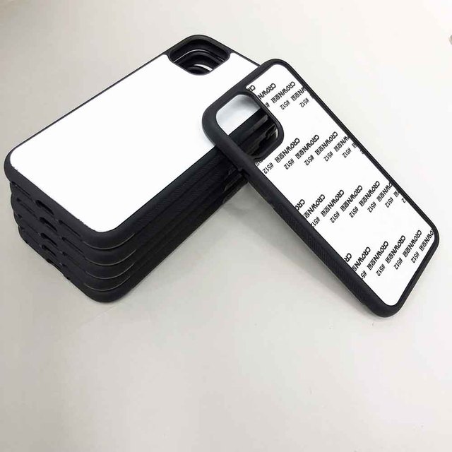 Sublimation Aluminum Blank Phone Case for iphone 16 15 14 13 12 11 15 Pro Max Soft Rubber Hard PC Anti-Slip Printable Heat Press