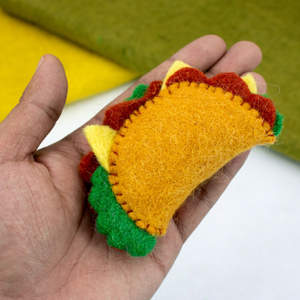 Décoration suspendue en feutre en forme de taco mignon pour Thanksgiving et Friendsgiving, idéale pour les enfants - Vente en gros - Product Image 4
