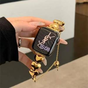 Correa de reloj de lujo Love Asteroid de acero inoxidable para Apple <span class=keywords><strong>Watch</strong></span> Series 6, 7 y 8 - Product Image 2