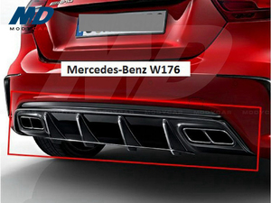 Diffuseur arrière en fibre de carbone style <span class=keywords><strong>AMG</strong></span> pour <span class=keywords><strong>2016</strong></span> MERCEDES BENZ Classe A W176 <span class=keywords><strong>AMG</strong></span> A250 A260 A45 - Product Image 6