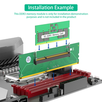 Adaptateur professionnel DDR3 204 broches vers DDR3 240 broches, connecteur de mémoire RAM DDR3, accessoires informatiques de haute qualité pour ordinateur de bureau