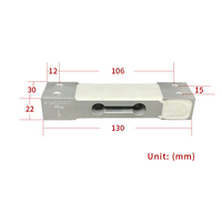 HY-130-1A Celda de Carga de Punto Único de Alta Estabilidad con Capacidad Máxima de 40 kg para Plataformas de Pesaje Comerciales de Uso Pesado
