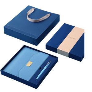 Set de Regalo de Cuaderno A6 de Hojas Sueltas, Diario de PU que Cambia de Color, Cierre Magnético, Logotipo Escolar, Regalo Empresarial - Product Image 1
