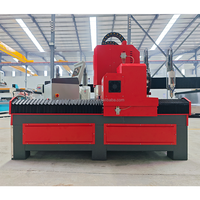 Machine de gravure sur marbre et pierre à double tête JK-1010 5,5 kW, commande d'axe, routeur CNC pour pierre à Jinan