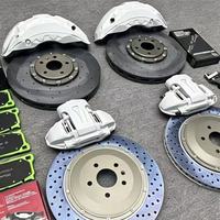 Kit de Caliper de Freno Grande de 10 Pistones Nuevo de Fábrica China, Disco de Freno de Cerámica de Carbono 10N para Audi RS6 RS4 A6 C7 B5, para BMW F36 E92 M3 M5 X6