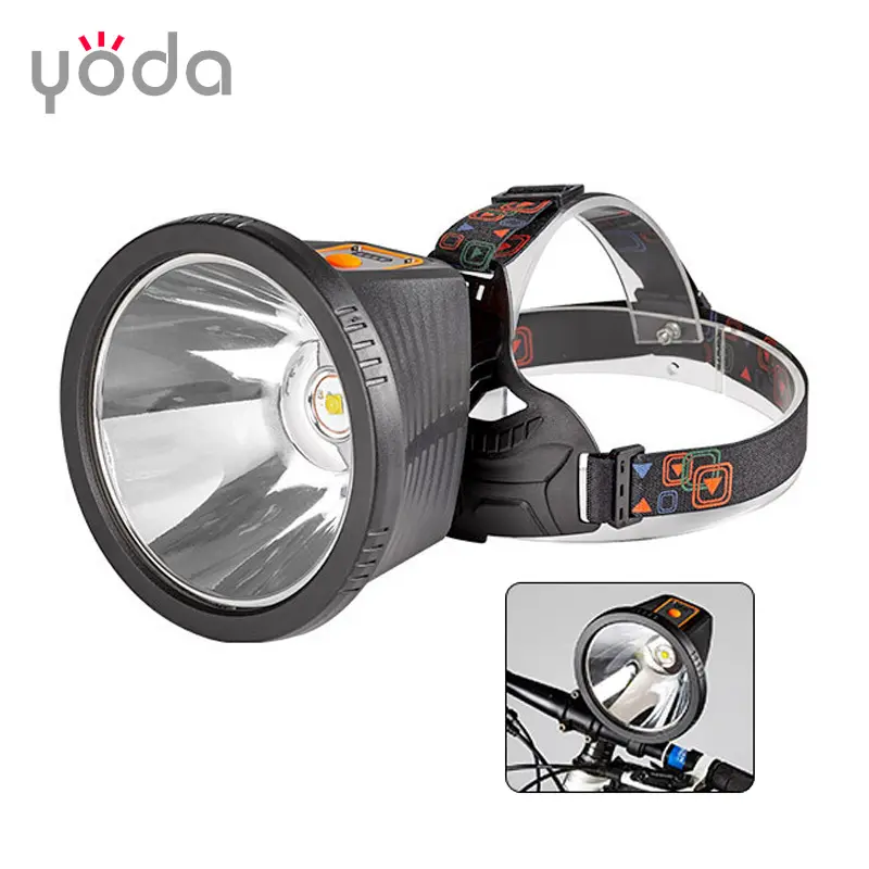 usb rechargeable high power long range 2000 lumen 1000m range bicycle front light xhp70 led headlamp