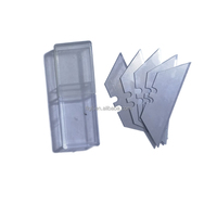 Couteau utilitaire rétractable avec 5 lames SK5 couteau robuste en aluminium Durable