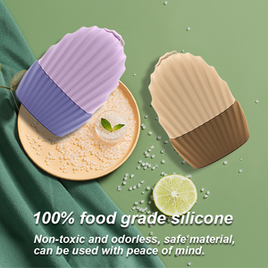 Rouleau de massage facial en silicone en forme de coquille pour la relaxation, idéal pour la maison et les voyages - Product Image 5