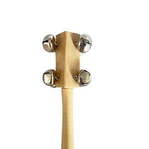 Cloche de traîneau en bois naturel en gros avec tête de poupée animale et elfe mignonne pour l'enseignement musical - Product Image 1