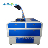 6090 1390 1610 1325 Co2 Laser Machine De Découpe Bois Acrylique Tissu Métal Mixte Coupe Double Têtes Reci Laser Lampe