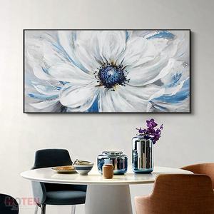 OEM Moderne Chinois Espace Toile Art Photos Peint À La Main Arbres Oiseaux Nature Fleurs Dans L'huile Moyen pour USA Europe Peintures Murales - Product Image 2