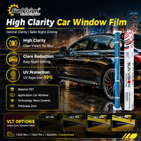 Film solaire pour fenêtres de voiture, film teinté pour fenêtres, isolation thermique pour une cabine plus fraîche par temps chaud