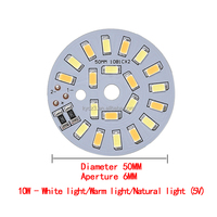 Carte de circuit imprimé PCBA personnalisée pour lampe LED SMD 5730, blanc chaud, assemblage clé en main, assemblage SMT, OEM ODM, faible MOQ, vente en gros