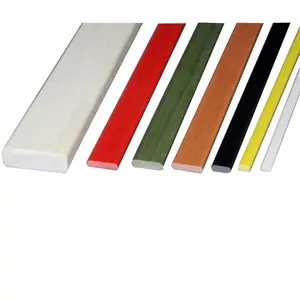 Epoxy Fiberglass Strip Fiberglass Batten Alkali bebas pultrued Fiberglass Bar Plate