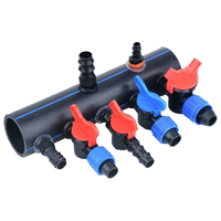 Tuyau d'irrigation agricole en PEHD noir enroulé pour micro-aspersion, directement de l'usine, pour drainage et alimentation en eau