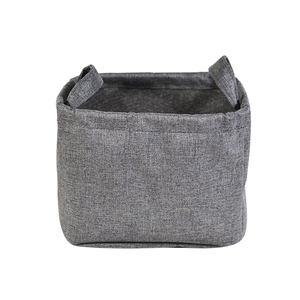 Paniers de rangement pliables multifonctionnels en tissu polyester tissé, durables, imperméables, à double poignée, en acier inoxydable 2023, pour vêtements - Product Image 6