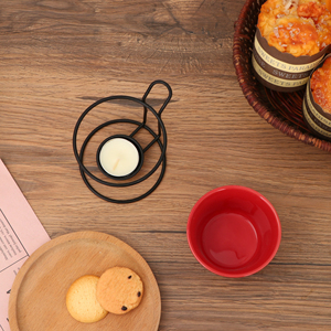 Réchauffeur <span class=keywords><strong>de</strong></span> fondue au fromage ramequin en céramique avec chauffe-plat beurre et cire au chocolat ensemble <span class=keywords><strong>de</strong></span> chauffe-fondue aux fruits <span class=keywords><strong>de</strong></span> <span class=keywords><strong>mer</strong></span> avec support outils à fromage - Product Image 2