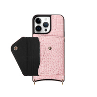 2025 nouveaux étuis de téléphone portable en cuir PU pour iphone 14 pour iphone 15 pro max étui de téléphone