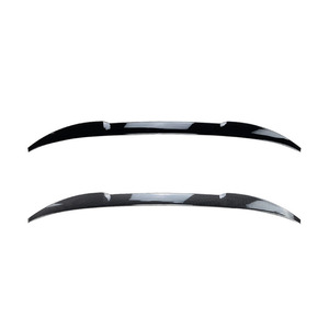 Aileron de coffre arrière BMW X4 M, noir piano, texture carbone, ABS, pour modèle 2018 G02 - Product Image 2