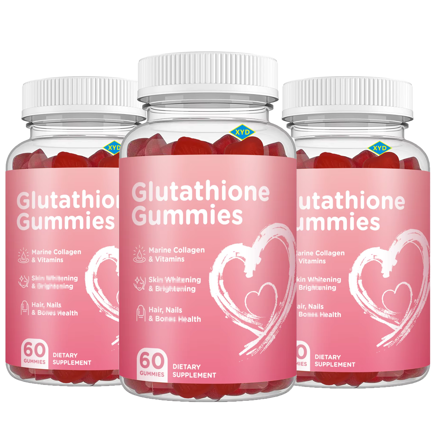 glutathione gummy price Orinthalixium Liposomal Gummies 1000MG - Sugar Free Reduced L-Glutathione with Vitamin C & Vegan Collagen - Antioxidant & Skin Wellness OEM ODM Glutathione Collagen Gummies